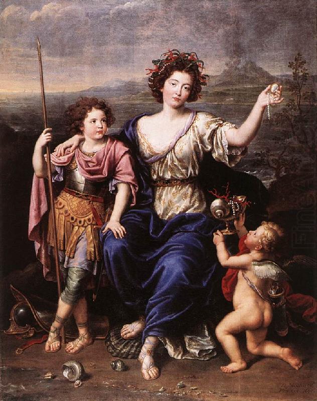 The Marquise de Seignelay and Two of her Children, MIGNARD, Pierre